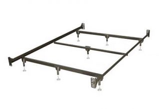 Headboard/foot Board Bolt Up Steel Super Duty/waterbed Frame (king)