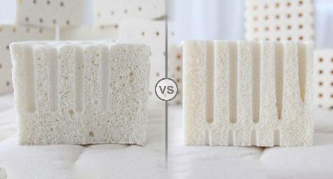 Dunlop Vs. Talalay Latex
