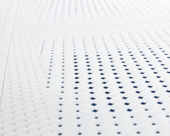 T1 Hybrid Gel Foam Mattress Room Surface Close Up