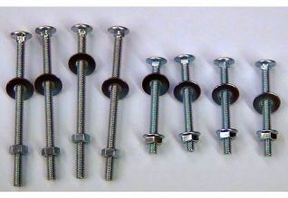 Universal Headboard/footboard Nuts And Bolts Package