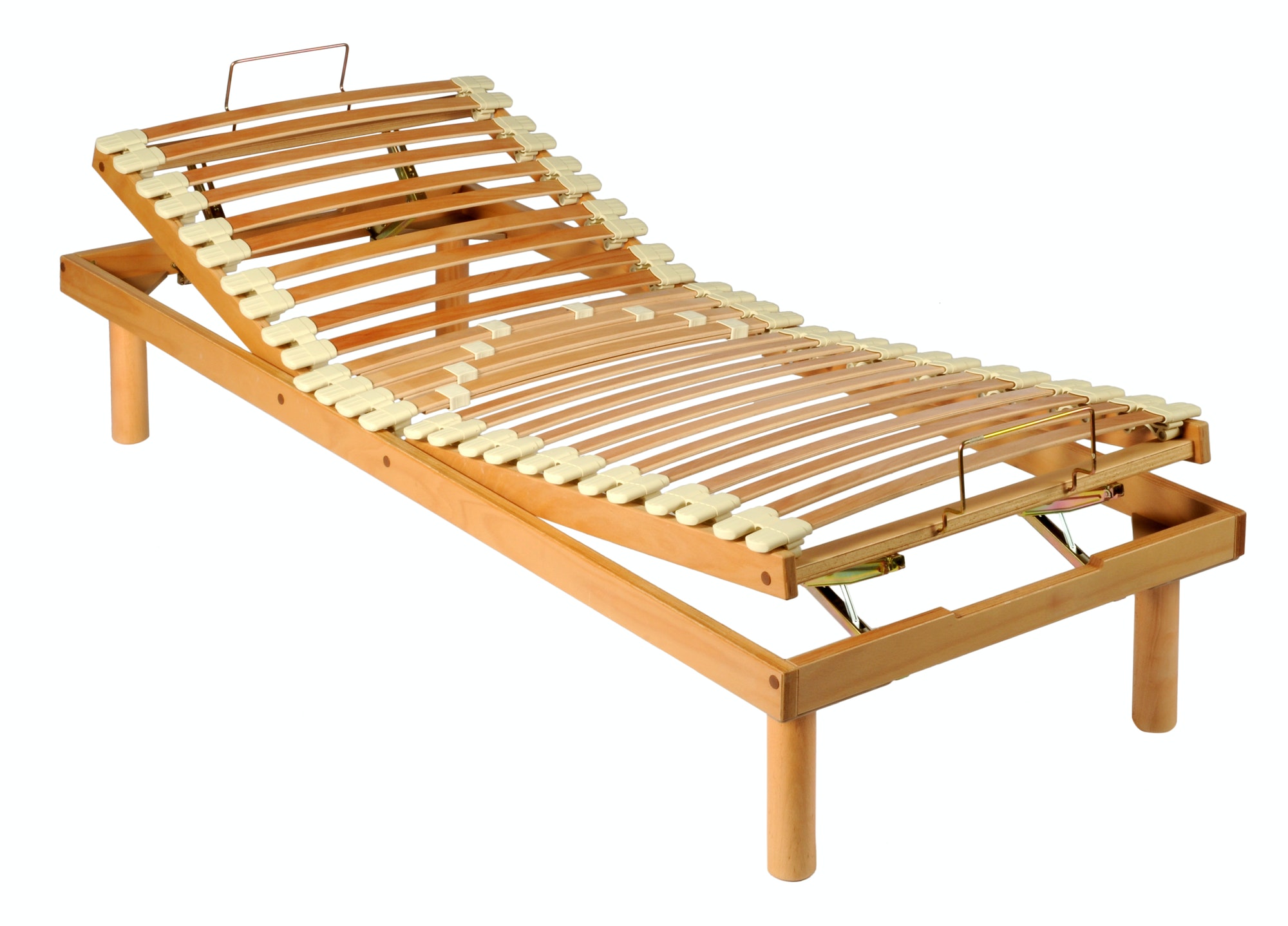 Problems With Adjustable Power Bed Bases. Wooden adjustable bed frame.